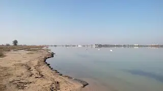 Супер-маршрут от Полупанова до набережной Лазурный берег через озеро Мойнаки! Лебеди и утки в озере!