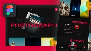 Design a Photography Website in Figma — Tutorial