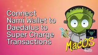 MacOS: Connecting Nami to Daedalus on a Mac for Turbo Charged Transactions