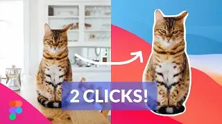 Complex Images to Vectors? Easy with Figma and Meta's Segment AI for only 2 clicks!