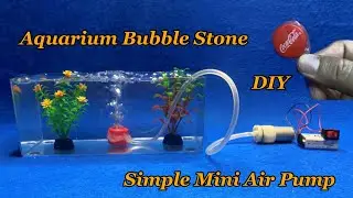 DIY Aquarium Bubble Stone / Power air bubble stone
