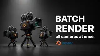 How to Batch Render Multiple Cameras in Blender | Hyper Shot Tutorial