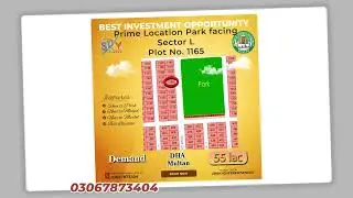 SkyEnterprisesPak dha multan sector L plot 1165 1 kanal