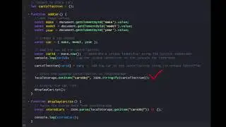 How to store new Objects in locaStorage in JavaScript