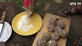 Селската кухня на Галин Маринов представя, Кюфтета със бял сос по селски...