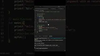 function with no argument with no return value | types of function C | #shorts #viral