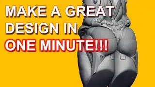 Make a Great Design In One Minute!!!