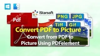Convert PDF to Picture - Convert from PDF to Picture Using PDFelement