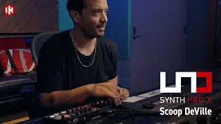 Scoop DeVille on UNO Synth PRO X paraphonic dual filter analog synthesizer