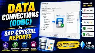 Data Connections(ODBC) in SAP Crystal Reports