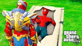 ЖЕЛЕЗНЫЙ ЧЕЛОВЕК ВОСКРЕШАЕТ ЧЕЛОВЕКА ПАУКА В ГТА 5 МОДЫ! ОБЗОР МОДА GTA 5 (GTA 5 Моды)