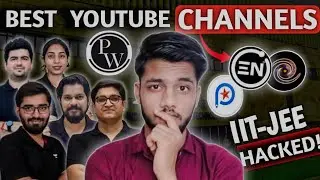 BEST FREE YouTube Channel for IIT -JEE🔥|Guide to all JEE Aspirants|IIT2025#jee2025 #iit