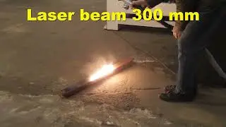 New laser cleaning system 2000 W with laser beam 50-300 mm