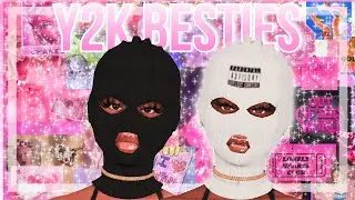 Y2K BESTIES 💗 || Sims 4 CAS || CC FOLDER+SIM DOWNLOAD