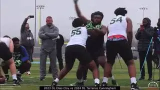 Under Armour NEXT - Atlanta 2022 Offensive Guard v. T.A. Cunningham 1 v. 1 ( 1 on 1 drills )