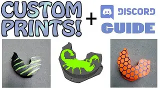 Custom Graphics and Printing / Discord User Guide