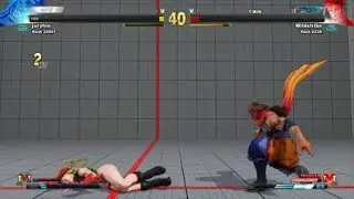 STREET FIGHTER V Zeko vs Cammy that read on the final round was sick