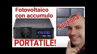 Mini Fotovoltaico portatile con batteria Recensione Allpowers S200 
