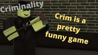 Criminality is surprisingly funny | (Roblox) Criminality