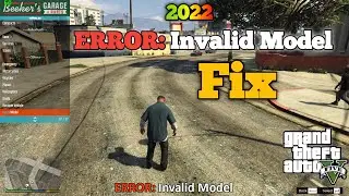 How to Fix Invalid model error in gta 5 || ERROR: Invalid model gta 5