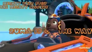 Paw Patrol 🐾 clip| Zuma is on the way 🌊 (mighty pups stop the hiccups)🐾
