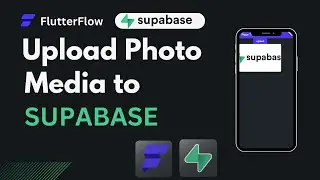 Upload Media /Photos  to @Supabase in  @FlutterFlow app