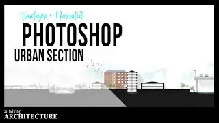 Section Rendering In Photoshop - Easy Architectural Section Rendering