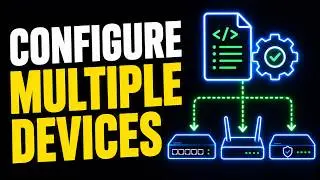 How to configure multiple devices using a file of devices and commands