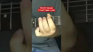 I Don’t Need Love “Sammy Hagar”#guitarlesson #sammyhagar #howto #guitartutorial #rocksongs