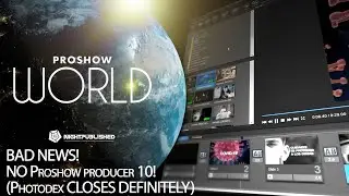 ¡MALAS NOTICIAS! NUNCA veremos Proshow producer 10! (Photodex CERRO DEFINITIVAMENTE)
