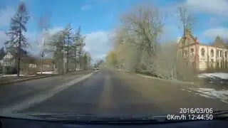 №147 ✅ Поездка  на автомобиле 🚗 по Псковской области. Март🌷🌷🌷 Город Остров (проездом)🏖