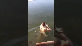 Баландин морозится!Оренбургские Моржи!