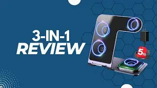 Review: Wireless Charger, 3 in 1 Wireless Charging Station for Apple, Ultra-Thin Aluminum Alloy