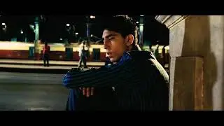 Quisiera ser Millonario escena final (estacion del tren)