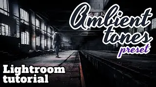 Ambient & Atmospheric Tones - Lightroom Mobile Presets Free DNG | Ambient Urban Preset