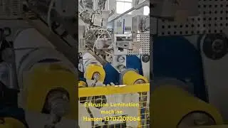 Extrusion lamination machine 