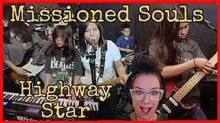 MISSIONED SOULS - Highway Star (Deep Purple cover) WHAT???? Reaction