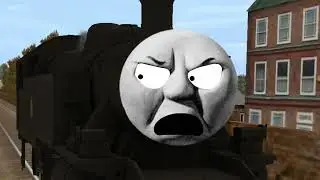 Trampy movie 16 Trainz clip remake Thomas argues with a police officer
