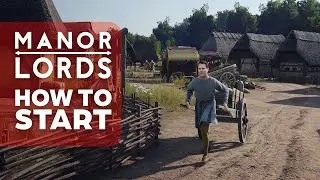 HOW TO START in MANOR LORDS! Early Access!