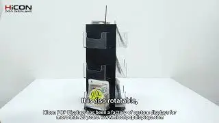 Custom acrylic card display tabletop made by Hicon POP Displays Ltd #displaystand #displayracks