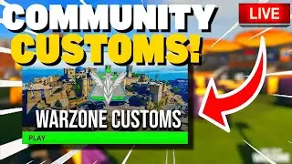 Warzone Community Custom Lobbies Live Now!