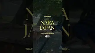 Nara, Japan in 8 seconds 🦌🇯🇵 #narajapan