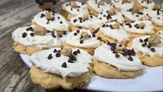 Cookie Dough Frosted Cookies!!