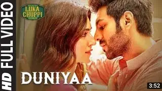 Luka Chuppi : Duniyaa Full Video Song | Kartik Aaryan Kriti Sanon | Akhil | Dhvani b