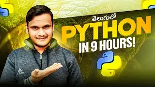 Python Full Course for Beginners In Telugu | Zero to Hero | One Shot in 9 Hours