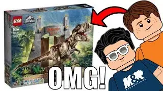 NEW LEGO Jurassic World GIANT T-REX D2C SET! (75936)