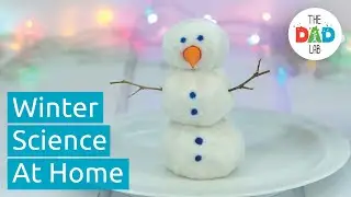 How to Make Melting Snowman Experiment | Christmas Science