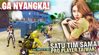 TERNYATA BEGINI SATU TIM SAMA CEWE CANTIK TAIWAN! ASLI JAGO BANGET! - PUBG MOBILE