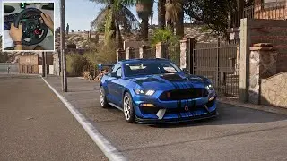 Forza Horizon 5 - Ford Mustang GT Supercharged | Logitech G29 Gameplay | Car games
