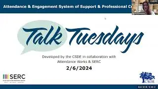 Talk Tuesday - High School Attendance Affinity Group Series, February 6, 2024